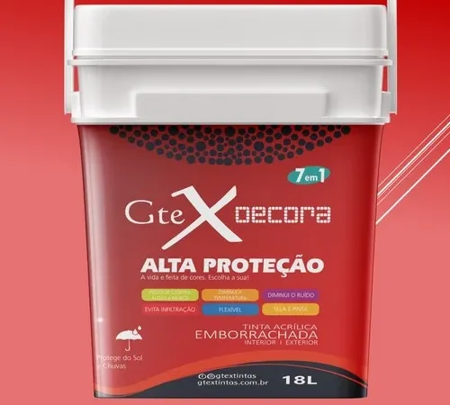 Tinta Alta Proteção Gtex Decora 18L